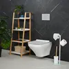 Relaxdays WC Garnitur, HBT: 64x27x22 cm, stehender Produktbild-Vorschau 3
