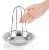COM-FOUR® 2x Hähnchengrill - BBQ Hähnchenbräter für Produktbild-Vorschau 5