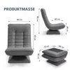 CRELIV -360° Bodensessel, Relaxsessel mit 5-fach Produktbild-Vorschau 7