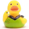 Badeente Dartspieler Vinyl 7,5 cm Produktbild-Vorschau 3