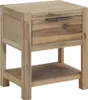 vidaXL Nachttisch mit Schublade 40x30x48 cm Akazie Produktbild-Vorschau 7