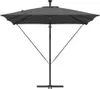vidaXL Sonnenschirm mit LED-Lichtleisten Anthrazit 249 x Produktbild-Vorschau 5