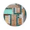 MuchoWow® Mauspad Mousepad Türen - Architektur - Grün - Produktbild-Vorschau 1