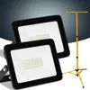 Jayseuw 2x 30W LED Baustrahler Fluter Stativ Flutlicht Produktbild-Vorschau 8