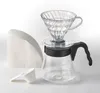 Hario Einstiegssset koffie, 4-delig, glas, zwart, V60 Craft Productafbeelding-voorbeeld 2