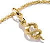 Ciondolo charm Thomas Sabo, serpente con gemma bianca, in Anteprima dell’immagine prodotto 2