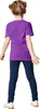 T-Shirt Kinder - lila, 140 (10-12 Jahre) Produktbild-Vorschau 3