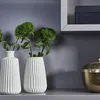Boltze Vasen Set Esko 2-teilig wei¤ matt, Blumenvasen aus Anteprima dell’immagine prodotto 12