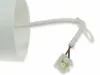 E27  Lampenaufhängung Silikon weiß 230V E27 Fassung 80cm Produktbild-Vorschau 2