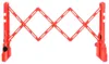 vidaXL Afsluitraster, opvouwbaar, rood, 210x50x105 cm Productafbeelding-voorbeeld 2