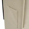 A close-up view of a beige fabric pocket on a piece of furniture. Produktbild-Vorschau
