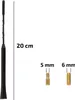 HEYNER® Premium Antenna Replace S 20 cm M5 & M6 Universel Voir les images du produit 4