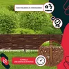 KOTARBAU® Sada 10 vrbových obrub na záhony 100 x 20 cm Náhled obrázku produktu 5