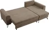 Ecksofa L-form, Bettsofa mit Schlaffunktion, zwei Produktbild-Vorschau 3