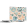 MuchoWow® Laptop Aufkleber Sticker Cover Muster - Vintage - Produktbild-Vorschau 1