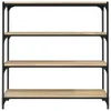 vidaXL Bibliothèque Chêne Sonoma 100x33x100 cm Bois Voir les images du produit 5