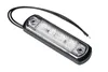Weiß LED Positionsleuchte 12V 24V Umrissleuchte Anhänger Produktbild-Vorschau 3