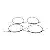 Bowdenzug Set schwarz für Zündapp CS 50 Typ 540-190 Produktbild-Vorschau 1