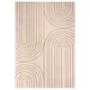 A flat lay of a rug with a geometric pattern. Produktbild-Vorschau