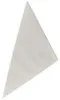 Papstar sacchetti a punta filettati bianchi 50g 15 x 15 x Anteprima dell’immagine prodotto 1