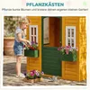 Kinderspielhaus Holz Spielhaus Outdoor mit Tür 3 Fenster 2 Produktbild-Vorschau 5
