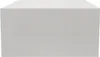 A plain, light gray background with a white rectangular object centered. Produktbild-Vorschau