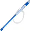 A blue and light blue electric pump with a clear hose, isolated on a white background. Náhľad obrázku produktu