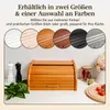 Creative Home Erle Brotkasten Holz | 38 x 28,5 x 17,5cm | Produktbild-Vorschau 6