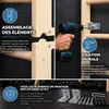 MAMOI Espalier fitness mural avec barre de traction, Ringo, Voir les images du produit 3