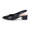 Tamaris dámské lodičky kožené slingback na špičatém Náhled obrázku produktu 36