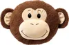 Textino Dekokissen-Set Monkey Ø30 cm Braun Produktbild-Vorschau 6