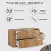 RODAN | Kupelnova Skrinka - 100 CM - Hnedý Mat - MDF - 2 Náhľad obrázku produktu 3