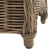 Fauteuil en rotin avec structure en aluminium, coussin Voir les images du produit 8