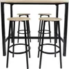 Table Mange Debout Et 4 Tabourets Loka Voir les images du produit 10