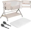 Lionelo Kinderbett Leonie Plus, Beistellbett 3 in 1 bis zu Produktbild-Vorschau 1