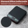 kaffeewaage, Espresso Waage mit Timer, USB Aufladbar Mini Produktbild-Vorschau 3