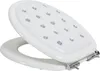 Primaster WC-Sitz mit Strasssteinen Absenkautomatik Soft Produktbild-Vorschau 6