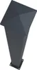 Satz von 2 Alu Pfosten H.166cm EIFEL 10X10 - Anthrazitgrau Produktbild-Vorschau 5