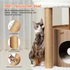 Luxus Kratzbaum mit 2-stöckiger Kratztonne | Katzenbaum mit Produktbild-Vorschau 6