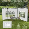 Wasserdichte Pavillon-Seitenwände mit Fenstern, 3x3/3x4 m, Produktbild-Vorschau 4