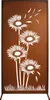 Sichtschutzwand Windhauch 100 x 200 cm rost Produktbild-Vorschau 2