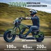 E-Motorroller M1P-grün 60V 2000W Motor 30AH 45km/h Bis zu Produktbild-Vorschau 2