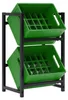 Getränkekistenregal Kistenregal Kastenlager Regal Ständer Produktbild-Vorschau 1