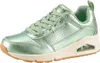 A single green Skechers sneaker is shown from a side angle against a white background. Anteprima dell’immagine prodotto
