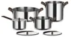 Alessi Edo, 7 Pcs. Stockpots Set (Art.-Nr. PU100S7, EAN Anteprima dell’immagine prodotto 1