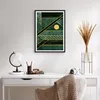 Gerahmtes Poster - Schwarzer Rahmen - Grün Stück Produktbild-Vorschau 6