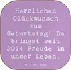 Mr. & Mrs. Panda Tischuntersetzer Spruch 2014 Geburtstag Produktbild-Vorschau 1