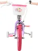 Volare Unicorn Kinderfahrrad - Mädchen - 14 Zoll - Lila Produktbild-Vorschau 6