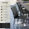 Chaise en résine tressée GIRONA avec une capacité de charge Voir les images du produit 2