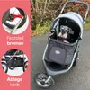Hundebuggy Innopet Comfort Air Eco Schwarz/Silber – Produktbild-Vorschau 7